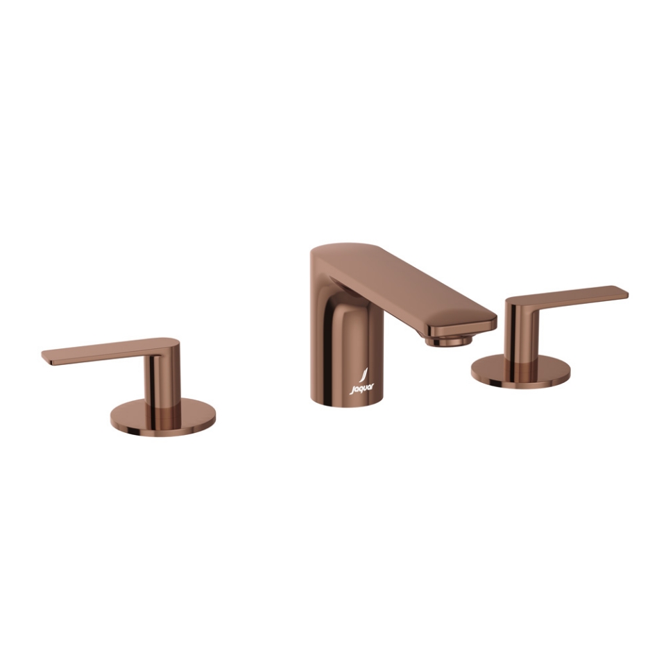 Picture of 3-Hole Basin Mixer - Blush Gold PVD