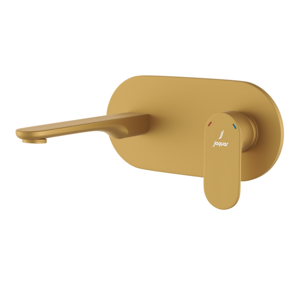 Picture of Exposed Parts of Single Lever Built-in In-wall Manual Valve - Gold Matt PVD