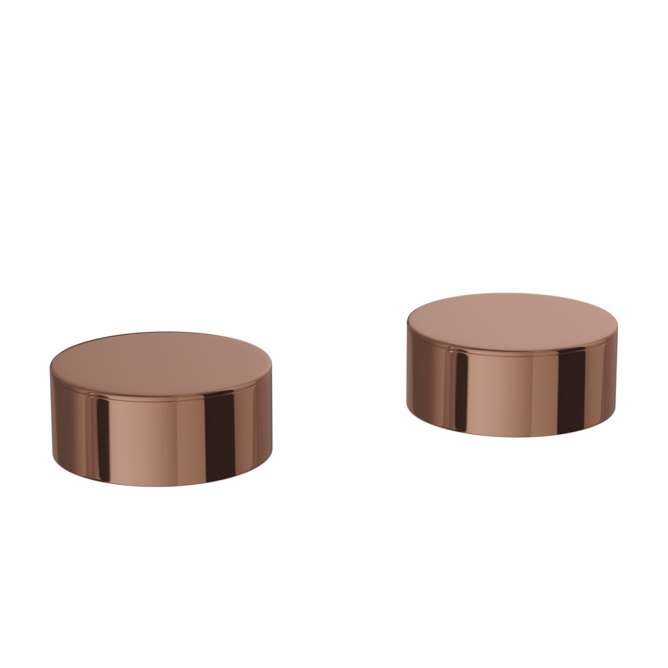 Picture of Deck mounted stop valve - Blush Gold PVD