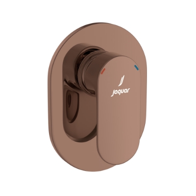 Picture of Exposed Part Kit of Single Lever In-wall Manual Valve - Blush Gold Bright PVD