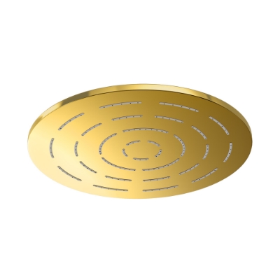 Picture of Round Shape Maze Overhead Shower - Gold Bright PVD