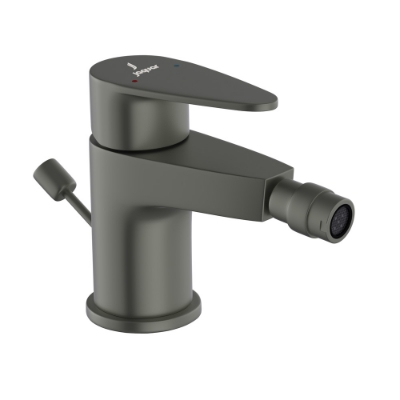 Picture of Single Lever Bidet Mixer with Popup Waste - Graphite