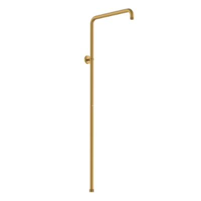 Picture of Exposed Shower Pipe L-Type - Gold Matt PVD