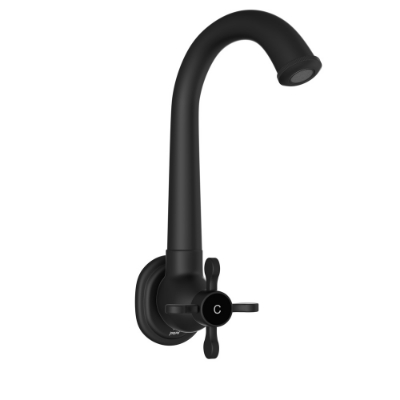 Picture of Sink Tap with Regular Swivel Spout - Black Matt