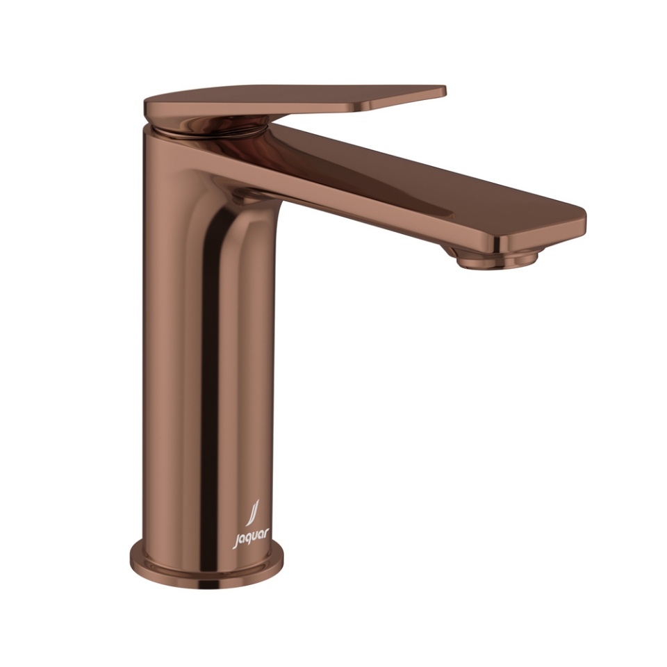 Picture of Single Lever Extended Basin Mixer - Blush Gold Bright PVD